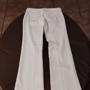Express Women's Crisp White Flare Pants
